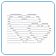 Firma Ascii de Corazon grande y chico