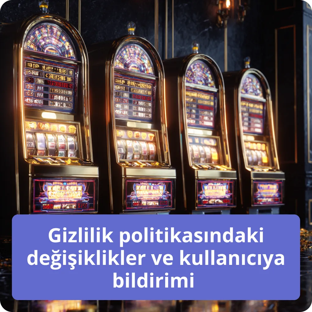 Gizlilik politikasındaki değişiklikler ve kullanıcıya bildirimi 