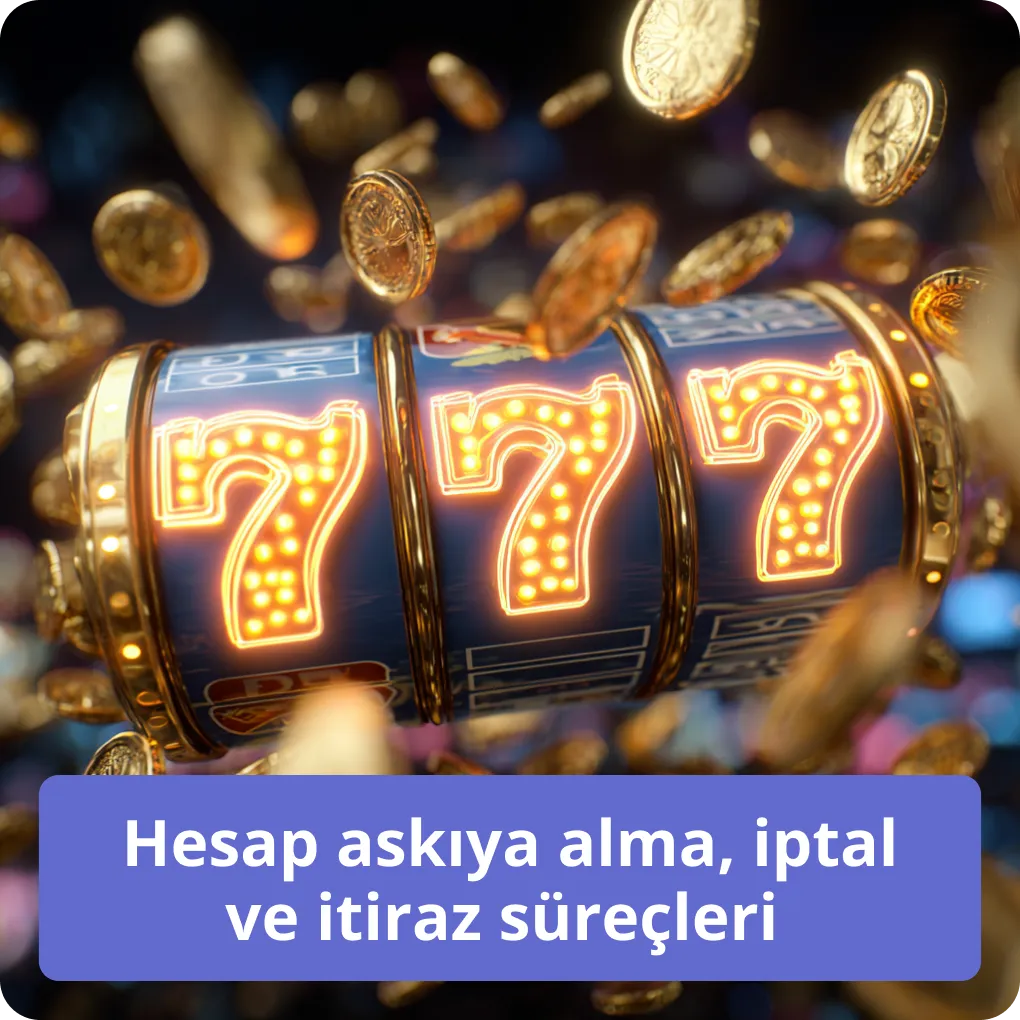 Hesap askıya alma, iptal ve itiraz süreçleri 